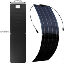 CHRISK Flexible Solar Panel 400W Monocrystalline Bendable Portable 4 X 100 Watts Flexible Mono Solar Panels Charger Off-Grid Solar Panel Kit