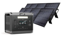 SolarPlay Portable Power Station, 2400W/2160Wh Large Capacity Solar Generator, with 2x200W Solar Panels, 4 AC Outlets (4800W Peak), Emergency Power Station for Home, Camping, Outdoor Battery Backup