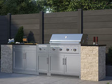 NewAge Products 36" Performance Series Gas Grill, 4-Burner, 48,000 BTU, Natural Gas, 304 Stainless Steel, Built-In Outdoor Kitchen BBQ Grill
