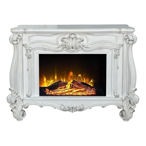 ACME Versailles Fireplace in Bone White