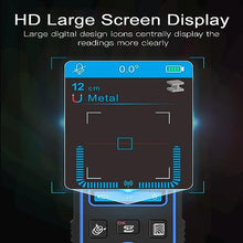 Detector De Metales De Pared Profesional, Sensor De Escáner De Pared Con Pantalla LCD Digital Retroiluminada Y Transmisión De Voz, Múltiples Modos De Detección Y Mayor Precisión, para Metal