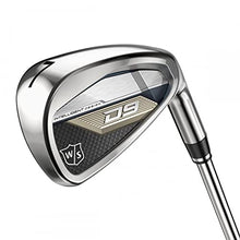 WILSON Staff D9 Golf Club Iron Set 5-PW SW R-Flex Right-Hand Graphite Shaft Silver/Blue