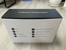 Weather Station with Wireless External Sensor and Anemometer