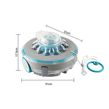 Automatic Pool Cleaner, Powerful Robotic Pool Vacuum, with Rechargeable Battery, Easy to Clean Filter Cartridges, Cordless, for Above/In-ground Swimming Pool Cleaning