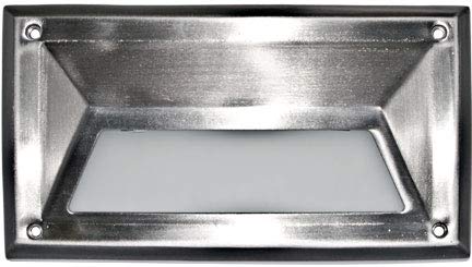 DABMAR LIGHTING INC DSL1092-SS304 Step Light,DSL1092,SS304,Hooded,LED