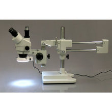 AmScope Professional Trinocular Stereo Zoom Microscope WH10x Eyepieces 7X-45X Magnification