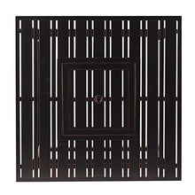 Oakland Living Black Aluminum Patio Fire Table Bistro Set with Two Club Chairs with Light Grey Cushions