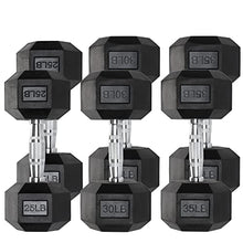 Iron Crush Hex Dumbbell Sets - Heavy Duty PVC Coated Weights, Chrome-Plated Handles