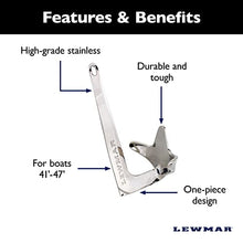 Lewmar Claw Anchor SS 44 lb/20 kg Silver