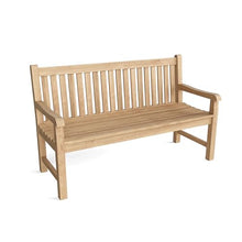 Anderson Teak BH-005S - No Cushion Classic 3-Seater Bench