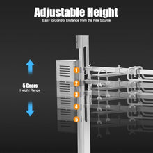 Stainless Steel Electric Rotisserie Grill with Motorized 360° Rotation