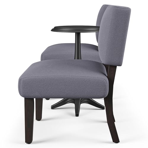 Furniture of America Jetson 3-Piece Wood Accent Table and Chair Set Grey
