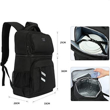 FRTHLK Insulation Backpack Large Capacity Ice Bag Waterproof Picnic Beer Red Wine