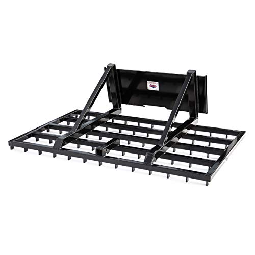 Dirt Rake 78" Skid Steer Landscape Attachment Harley Rake Land Leveler