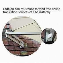 MidiLi Outdoor Garden Parasol,Wall Mount Patio Umbrellas,Balcony Sun Shade Umbrellas, Aluminium Pole,8ft / 250cm