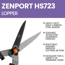 Zenport Hedge Shear HS723-12PK Orange/Black