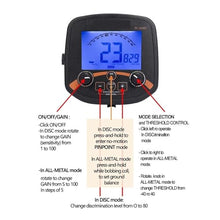 JHNKOJ Metal Detectors Professional Underground Metal Detector Sale Tc-600 Powerful Gold Detectors Treasure Seeker Finder Tool High Accuracy