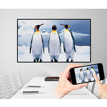 TEDILUVI Portable Mini Projector Home Theater Video Led Full 720 P Resolution Beamer Freeshipping for Smartphone