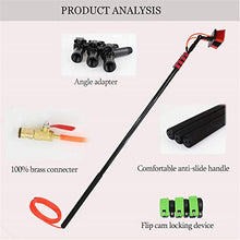 JINTAOMA Water Fed Pole Kit,Window and Solar Cleaning Pole Water Fed Telescopic Brush,Window and Solar Panel Cleaning System Windows Cleaning & Washing,10.8M/36FT