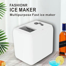 Machine to Make Ice On Countertop Ice Machine for Domestic Use, Outdoor Use, Mini 24 Pound Ice Machine, Fast Cubes Countertop for Home/Office/Bar