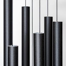 Corinthian Bells by Wind River - 74 inch Black Wind Chime for Patio, Backyard, Garden, and Outdoor Decor (Aluminum Chime) Made in The USA
