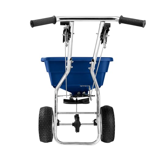 Charles Walters CW3000S Professional Broadcast Spreader Stainless Steel Frame 80lbs Capacity