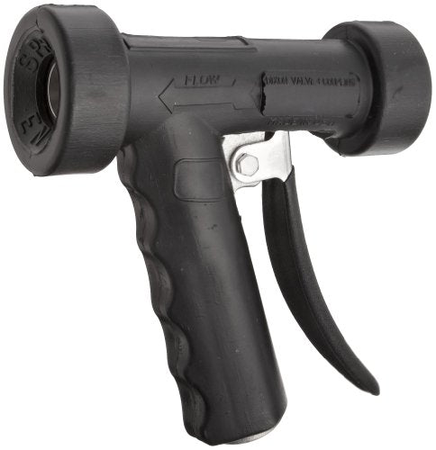 Dixon Valve AWSG Aluminum Hot Water Washdown Spray Nozzle, 1/2" NPT Female Inlet, Black