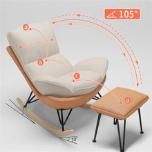 Recliner Lazy Person Leisure Household Thickening Rocking Chair Adult Living Room Balcony Single Sofa Snail