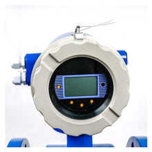 Water Flow Meter, 0.5% High Accuracy DN80 DN100 DN125 Waste Water Slurry Smart Electromagnetic Flow Meter Flange Connection 4-20mA,for Outdoor Garden Hose Watering(DN125 Flange 1.6Mpa)
