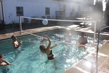 Global Pool Products X2 Basketball & Volleyball Pool Game Set Stainless Steel