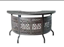 Ansonyi Elizabeth Outdoor Patio Party Bar Dark Bronze Cast Aluminum