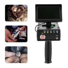FENOKD Metal Detector with 3937ft Detection Range, 98.4ft Depth, Detects Gold, Silver, Copper, Diamonds, LED Display, Long