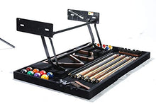 Legacy Billiards Hidden Cue Rack for 7', 8' and 9' Pool Tables Black