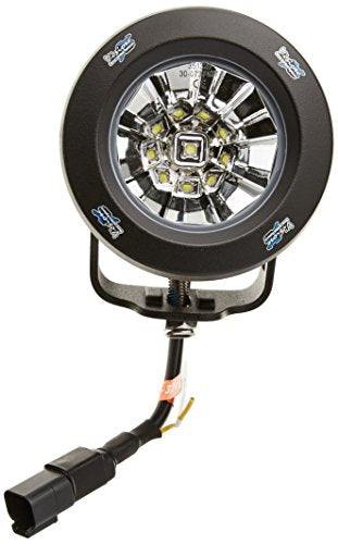 Vision X Lighting 9141435 Optimus Black Round 10W LED Flood Light - Pair