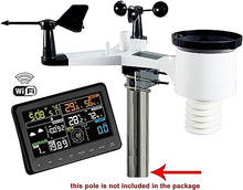 SHANBOYU Wireless Weather Station,Professional WiFi Household Meteorological Instruments Suitable for Measuring Wind Speed/Wind Direction/Temperature/Humidity/Rainfall/Barometric Pressure