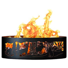 P&D Metal Works Moonlight Gathering Fire Ring