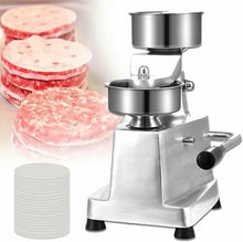 DLYZAYE Grill Burger Press Tool, Commercial Hamburger Patty Maker, Home Manual Burger Forming Machine, with 200 Pcs Patty Papers