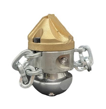 50~150L 1inch Rotating Blasting Nozzle Dredging Vehicle Sanitation Sewer Hinge Tree Root Sludge Cleaning Rotary