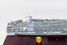 Squadron Nostalgia LLC USS Gerald R Ford CVN-78 Ford Class Carrier Scale Model Mahogany 24 Inch Navy