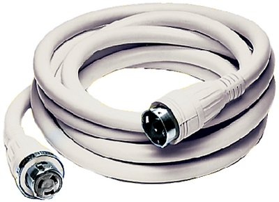 Hubbell 50A Shore Power Cable Set White