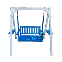 KYTGFH Patio Swing Chair with Stand - for Garden Backyard Garden Swing Outside Furniture Patio Swing Outdoor Lounge Chair Outdoor Swing Chair Bench