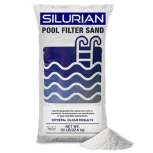 U.S. Silica Silurian 20 Grade Angular Pool Filter Sand, 50 lb Bag, 10-Pack