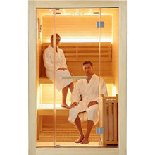 OUTEXER Steam Sauna Traditional Saunas 240V 3KW Home Spa for 2-3 Person