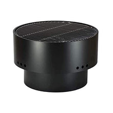 DIY BBQ Grill Round Charcoal Stove Outdoor Bacon Portable Barbecue Grills, Has Excellent Heat Dissipation, Prevents Rust
