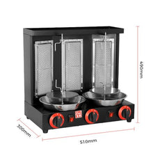 KJLYLPP Kebab Machine,360 ° Rotating Rotisserie Oven,Barbecue Cookware Machine,Vertical Doner Kebab Grill Machine,Barbecue Cookware Machine for Restaurant (B B)