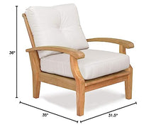 Douglas Nance Cayman Club Chair (Natural)