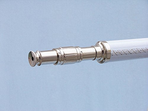 Hampton Nautical Chrome Telescope Silver 65