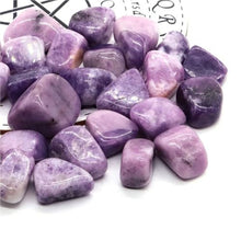 Lilac Lepidolite Crystals Stones