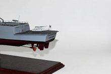 Squadron Nostalgia LLC USS Thomas Hudner (DDG-116) Mahogany Model 24-Inch