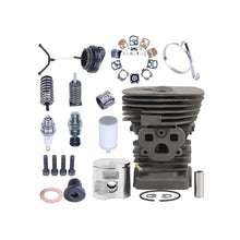 LHBMGDYL 47mm Cylinder Piston Kit Fit for 460 Chainsaw Part Cap Fuel Filter Accessories